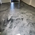 Installing a sleek epoxy garage floor