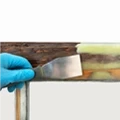 Fix rotten wooden window frames with epoxy