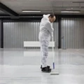 Commercial space with an epoxy floor