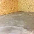 Leveling a concrete floor with epoxy