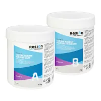 Silicone casting rubber 1:1 Shore 15 (translucent)