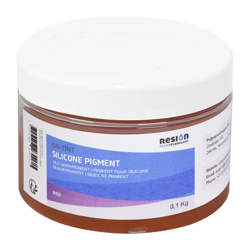 Silicone pigment (red)