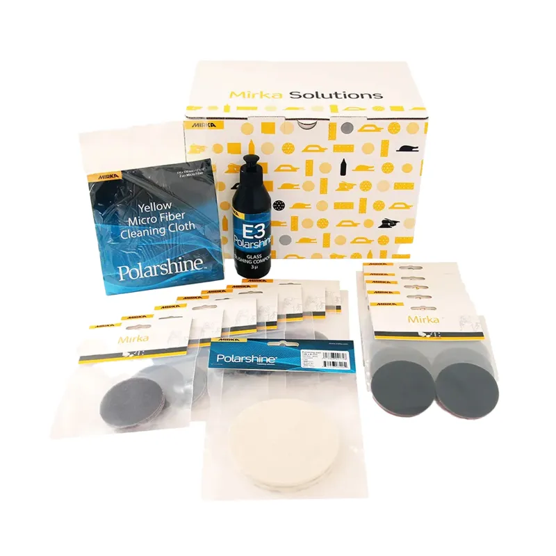 Mirka Glass Polishing Kit (Ø 125mm)