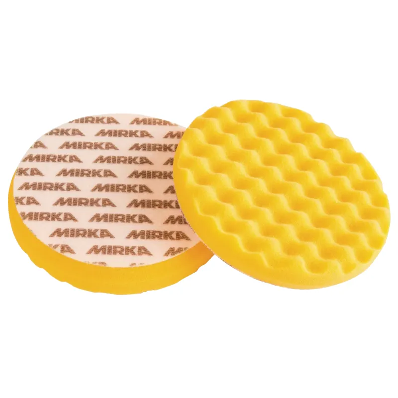 Mirka Polarshine Wafelpad Medium (geel)
