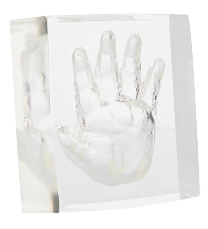 Transparante gieting