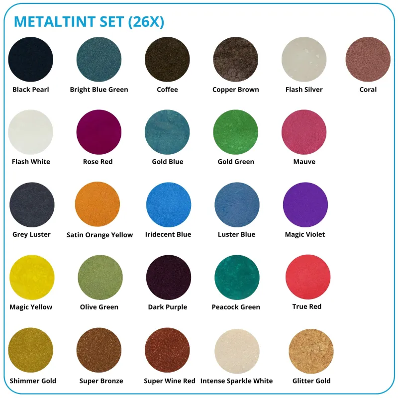 Ensemble de couleurs MetalTint