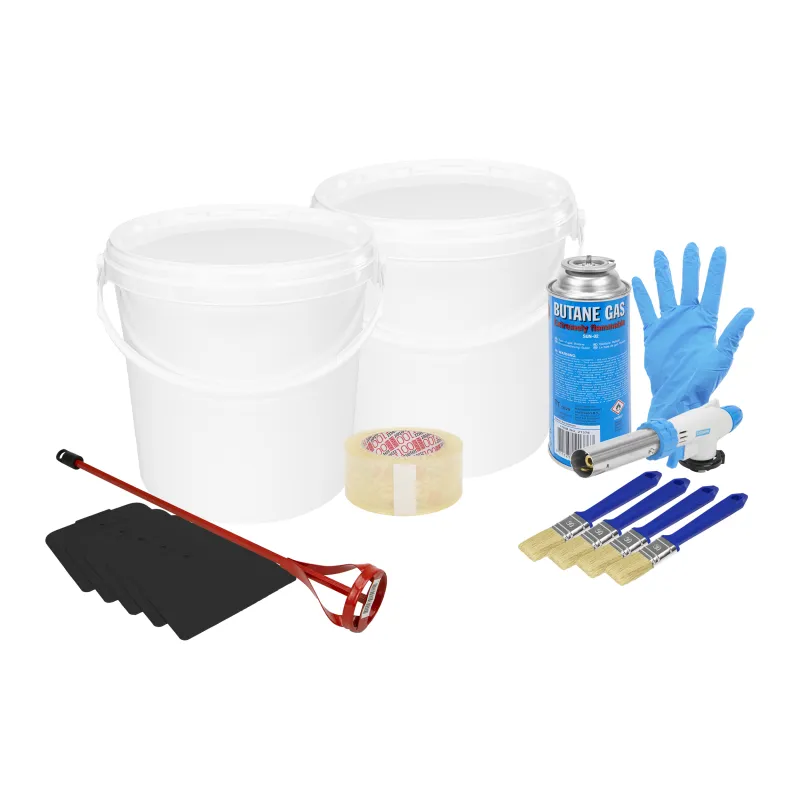 Auxiliary materials kit for Epoxy tables