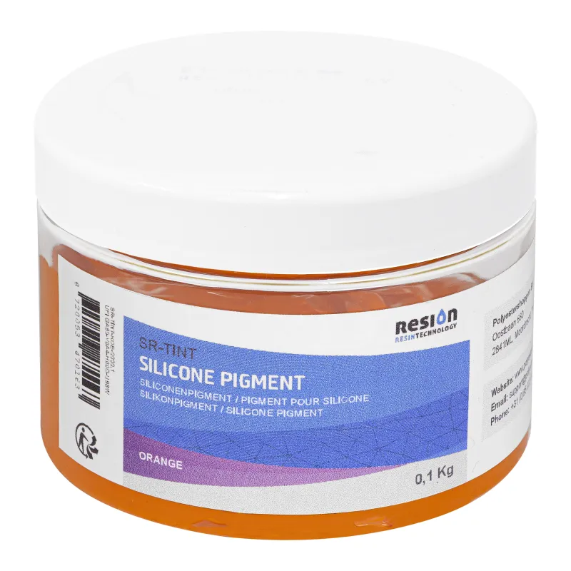 Silicone pigment (orange)