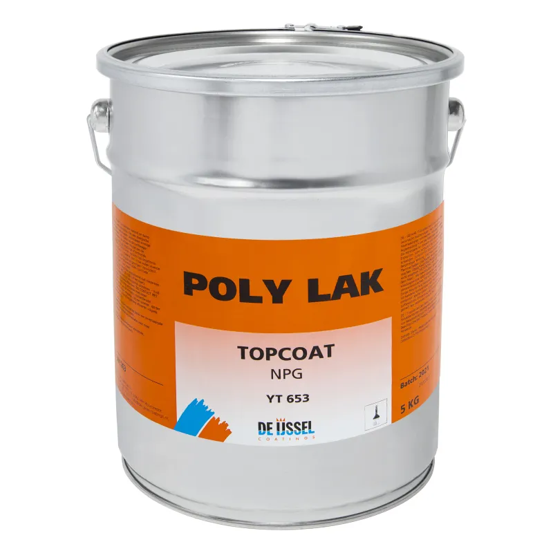 Polyester topcoat voor zwembaden (NPG)