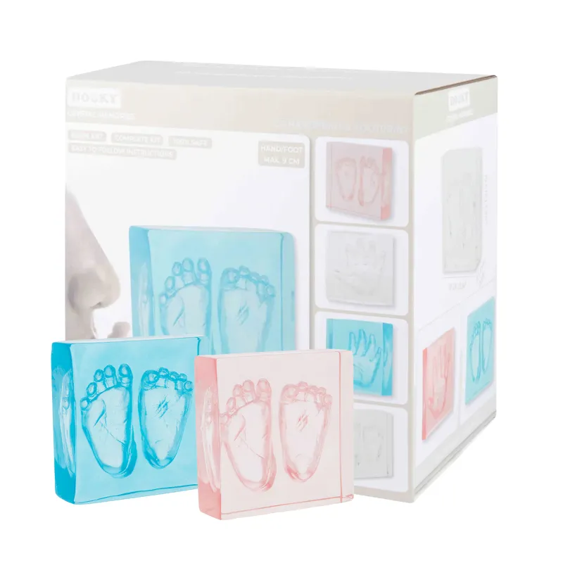 Dooky Crystal Memories 2D Handprint & Footprint