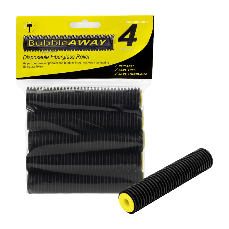 Wegwerp ontluchtingsrollers (zakje van 5 stuks)