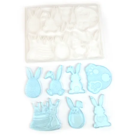 Paasmal: Easter Bunny Keychain