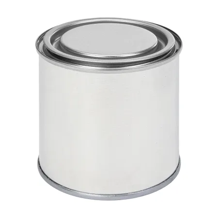 Leeg verfblik met deksel (0,25 liter)