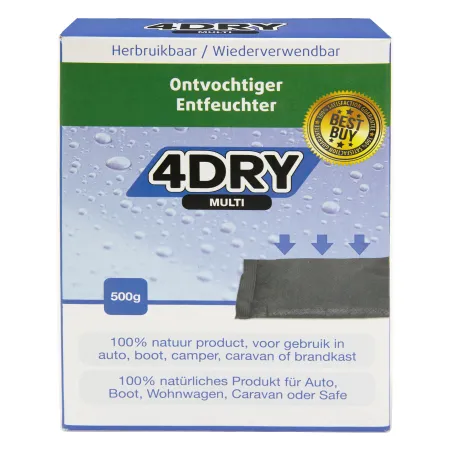 4Dry Multi ontvochtiger voor kleine ruimtes