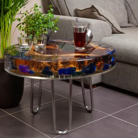 Epoxy bijzettafel