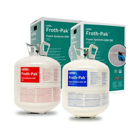 Froth-Pak 600 PU schuim (1400 liter)