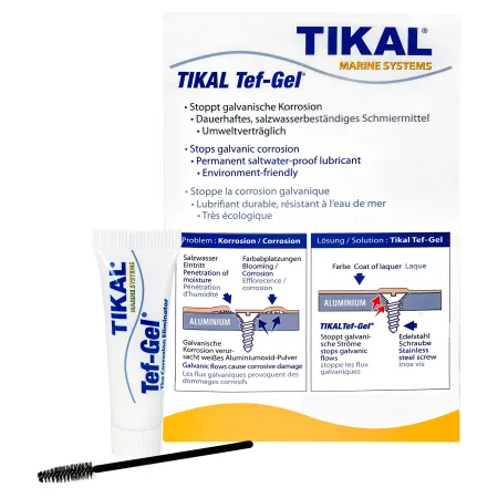 Tika Tef-Gel cardboard en tube