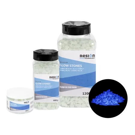 RESION Glow Stones (kobalt blauw)