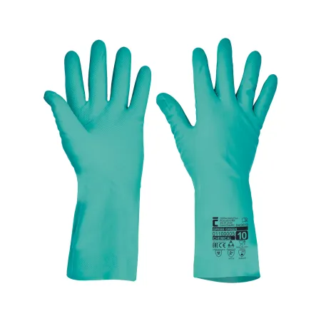Nitrile work gloves