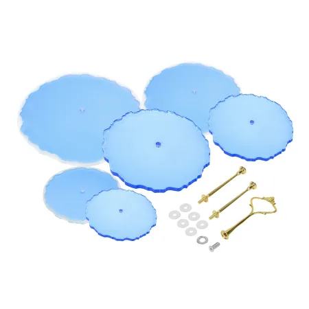 Silicone mould for a round etagere