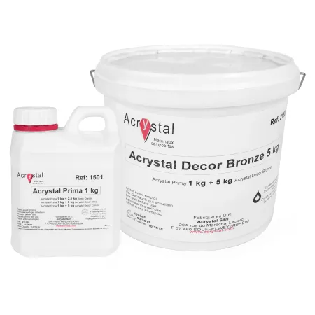 Acrystal Decor Bronze brons lamineerkeramiek