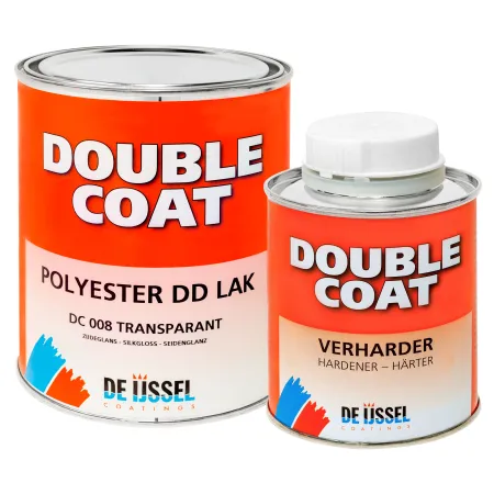 De IJssel DD lak double coat zijdeglans 1kg met verharder