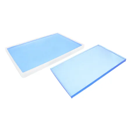 Silicone mould for serving trays