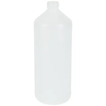 Plastic Fles HDPE naturel transparant 0,1 0,25 0,5 1 liter