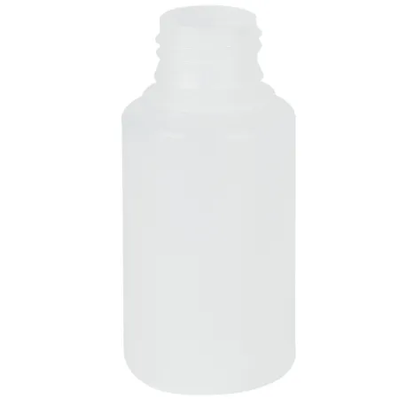 Plastic Fles HDPE naturel transparant 0,1 0,25 0,5 1 liter