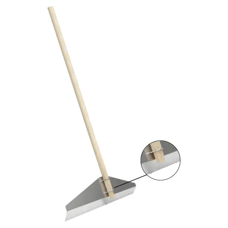 Squeegee for screeds with handle