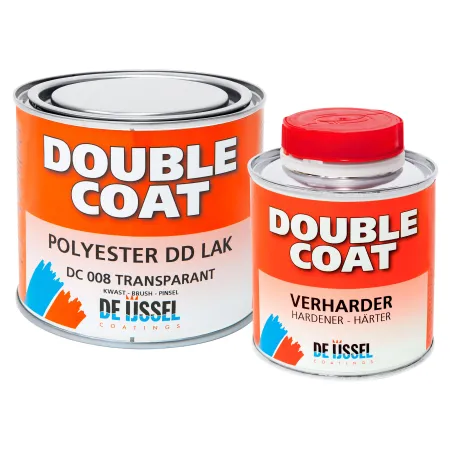 De IJssel Double Coat DD lak hoogglans 0,5 kg met verharder