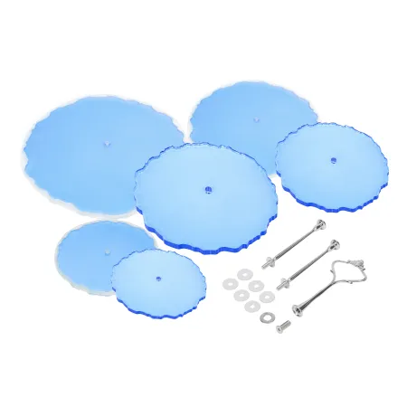 Silicone mould for a round etagere