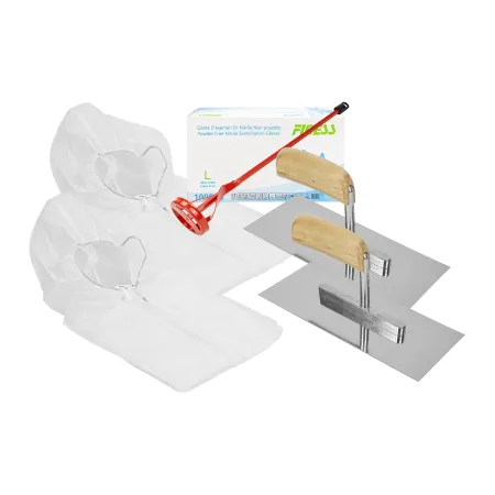 Auxiliary materials for a scraping layer (large)