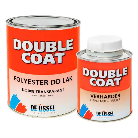 De IJssel DD lak Double Coat hoogglans 1kg met verharder