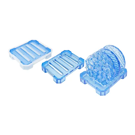 Onderzetter mallen set + houder (rond)