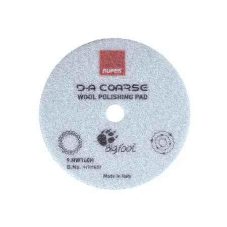 Rupes DA Coarse Wool Polishing Pad (bovenkant)