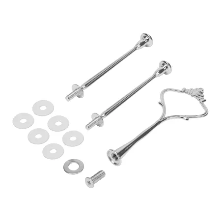 Silver etagère pins