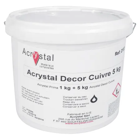 Acrystal Decor Cuivre poeder