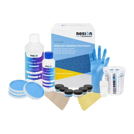 Epoxy starter kit for coasters