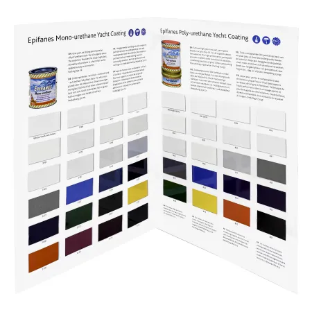 Epifanes colour chart (inside)