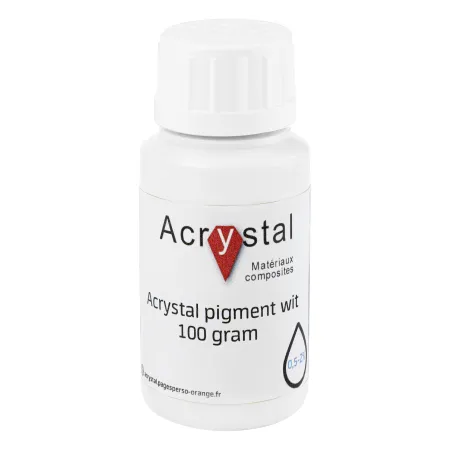 Acrystal pigment (wit)