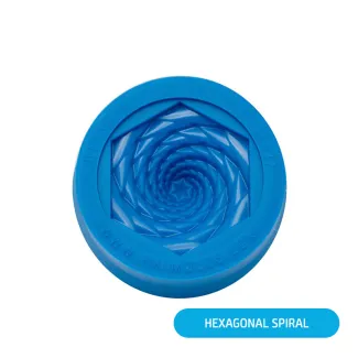 Hexagonal spiral