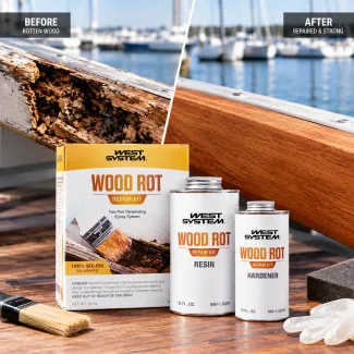 Houtrot reparatie