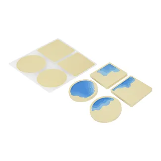 Siliconen mal Ocean Coasters (eindresultaat)