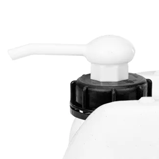 Dosing pump for jerrycans