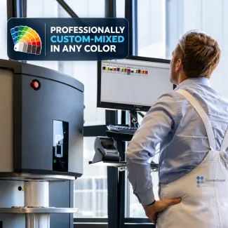 Color mixing machine