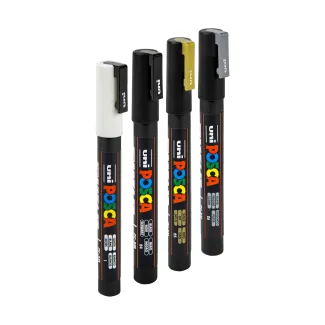 Posca PC-3M set (4 stuks)