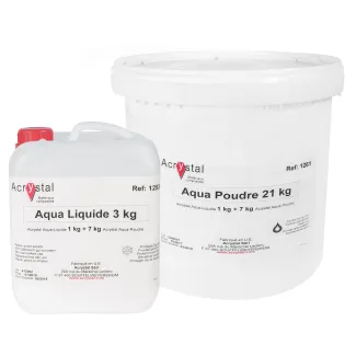 Acrystal Aqua waterbestendig lamineerkeramiek voor aquarium achtergrond