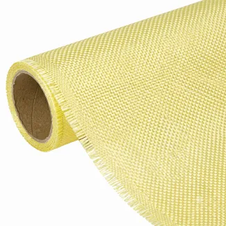 Aramide weefsel vierkant 170 gr/m2 (op rol)