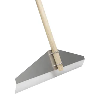 Squeegee for screeds close-up